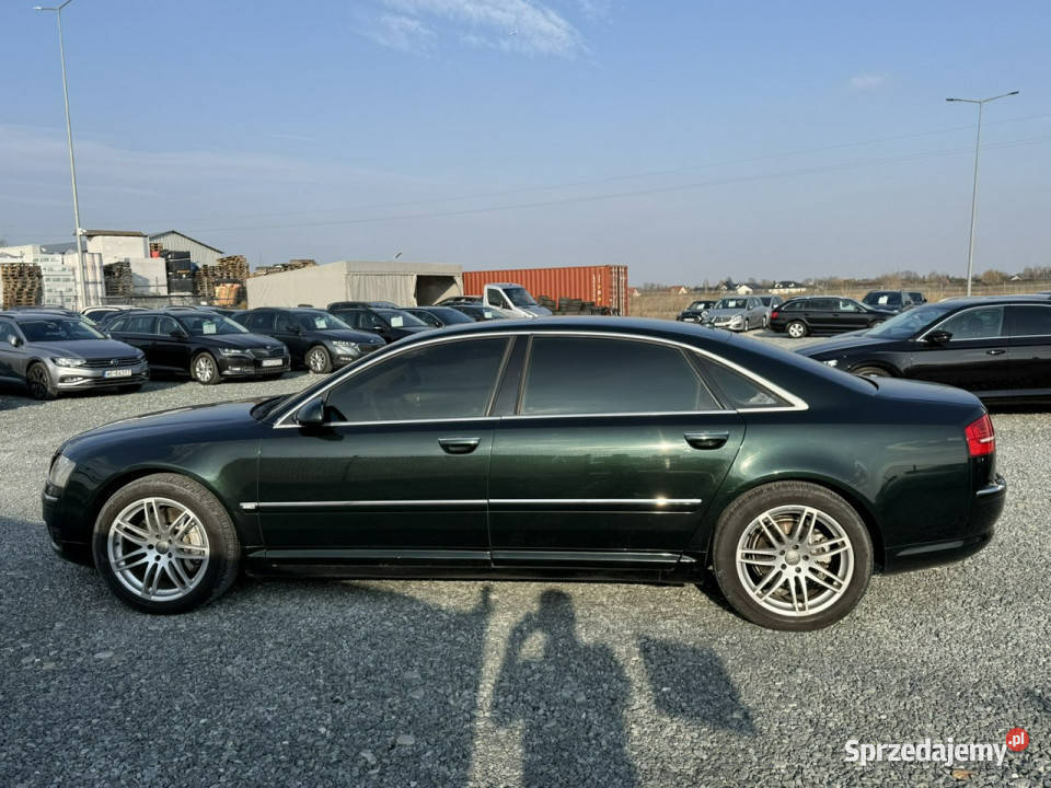 Audi A8 42 TDI 326 2005r Pneumatyka Climatronic światła przeciwmgielne Wojkowice