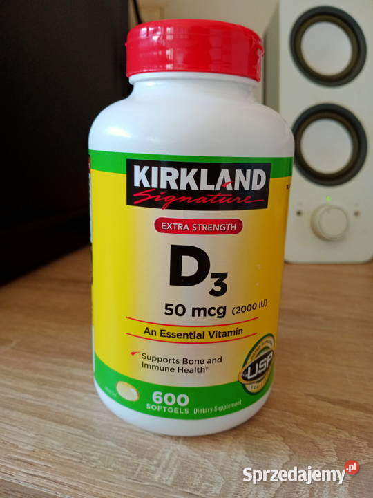KIRKLAND VITAMINA D3 2000 IU 50mcg 600 softgel Mielec