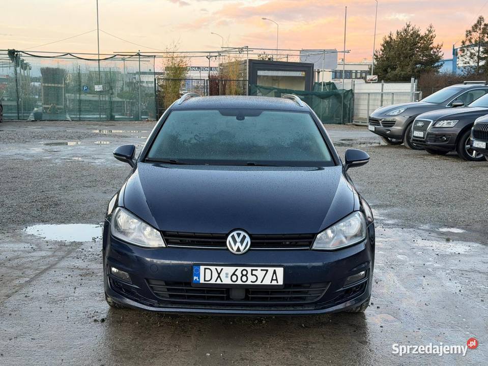 Volkswagen Golf Vll 16 Diesel 2014r Automat Raty Golf dolnośląskie Wrocław
