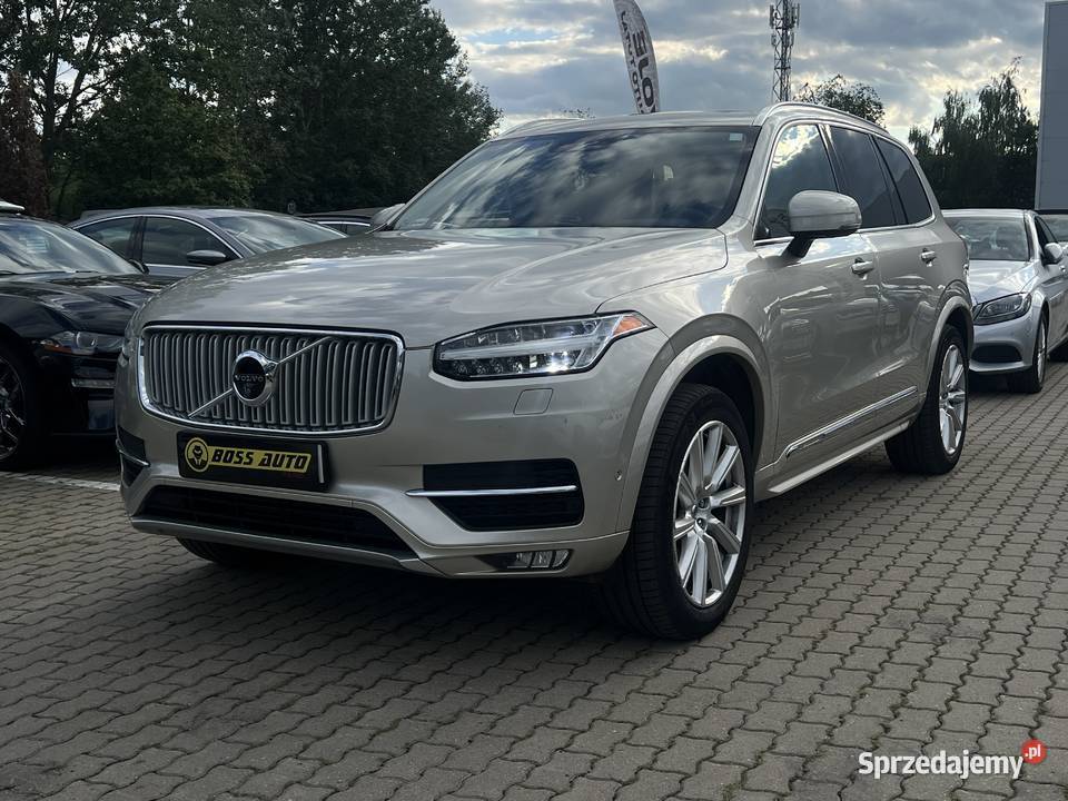 Volvo XC90 2018 nieuszkodzony Warszawa sprzedam