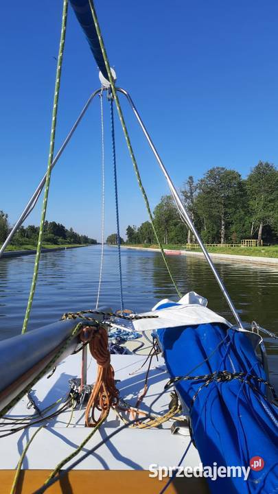 Polski jacht Śnieżka sklejka laminat lata 90te Grudziądz sprzedam