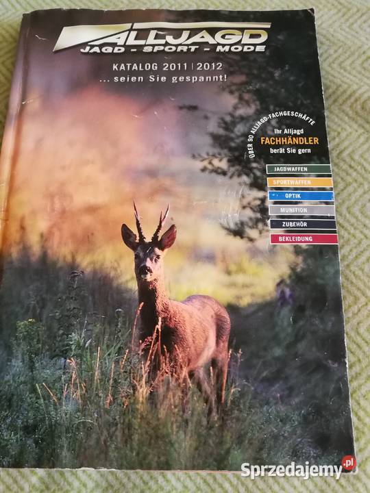 Katalog Myśliwski ALLJAGD 2011 2012 Szczecin sprzedam