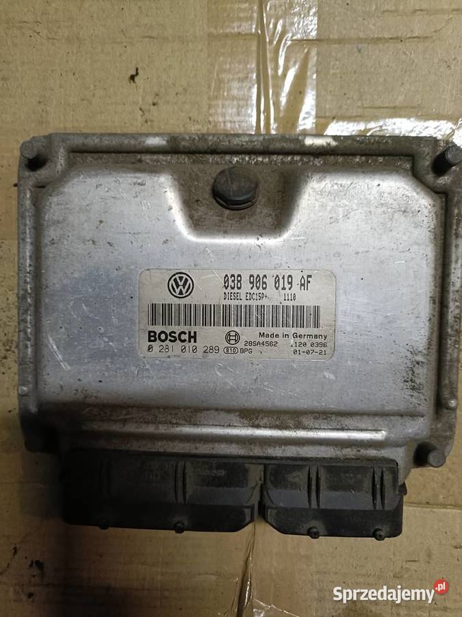 Sterownik ECU komputer silnika SKODA FABIA 19