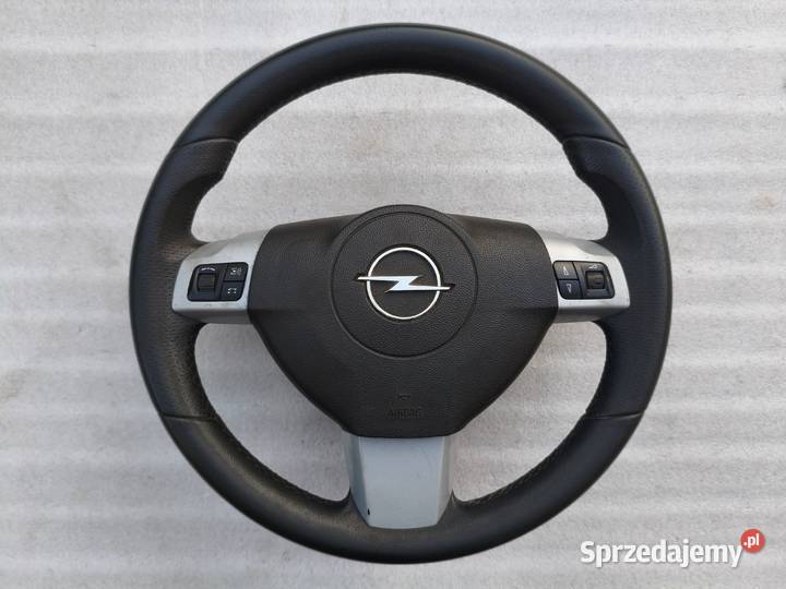Skórzana Kierownica Multifunkcyjna Opel Astra H sprzedam