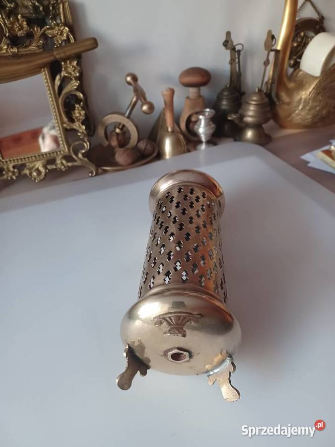 Piękny mosiężny orientalny lampion