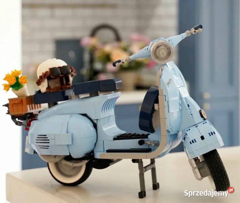 Klocki skuter VESPA 125 Piaggio rzymskie wakacje Pobiedziska