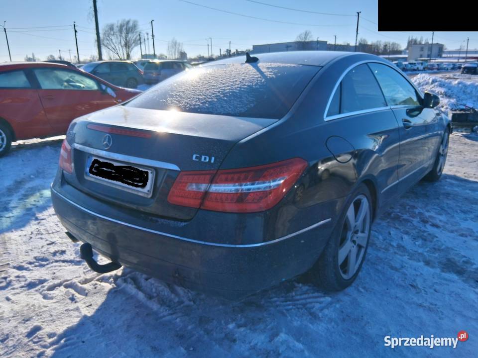 Mercedes klasa E coupe Warszawa