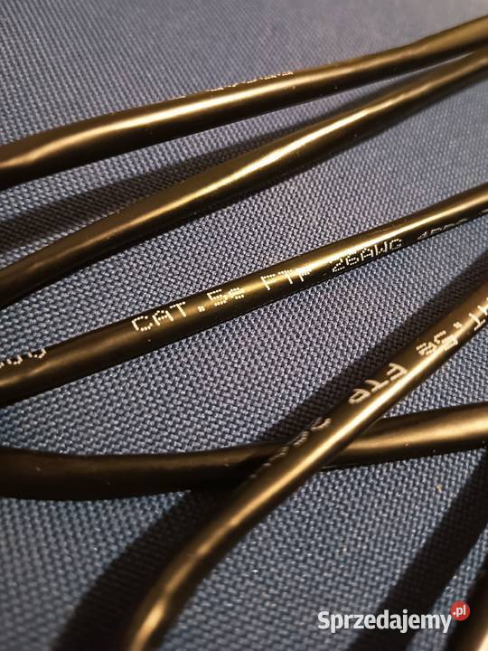 Kabel Sieciowy LAN SFTP Cat5e RJ45 Czarny 2m podlaskie Suwałki sprzedam