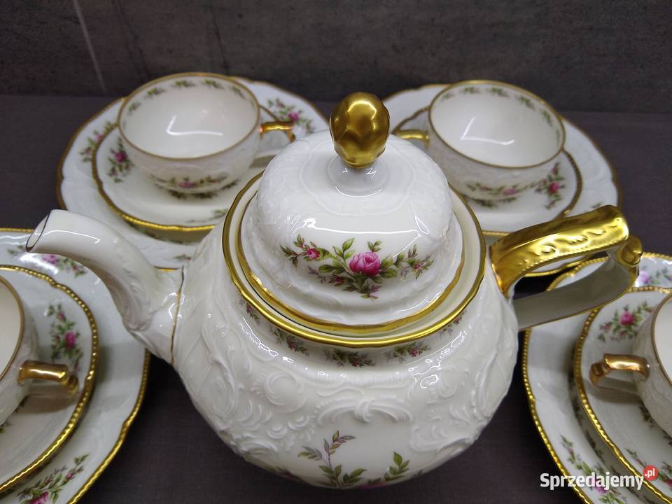 Serwis herbata Rosenthal Sanssouci Moosrose