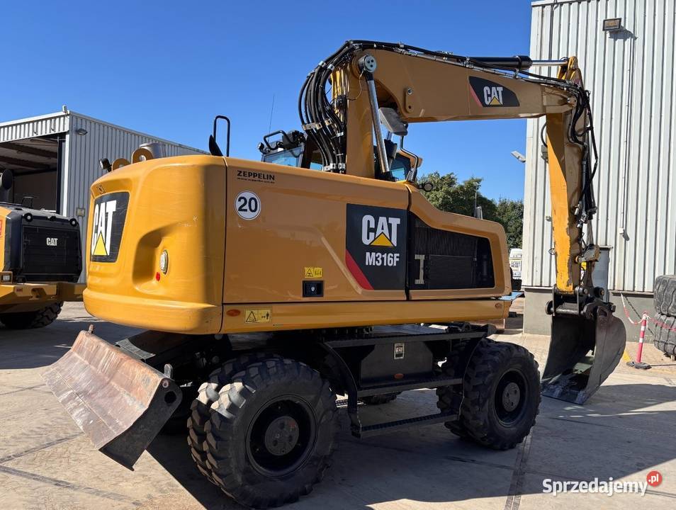 Koparka kołowa CAT M 316F 2019 Motoryzacja świętokrzyskie Jeziorko