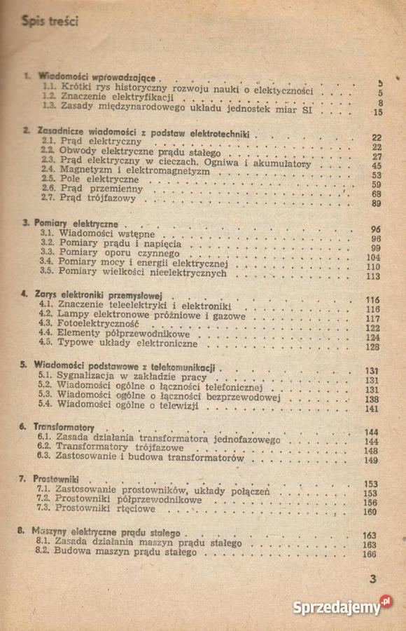 Zarys elektrotechniki Oświęcim