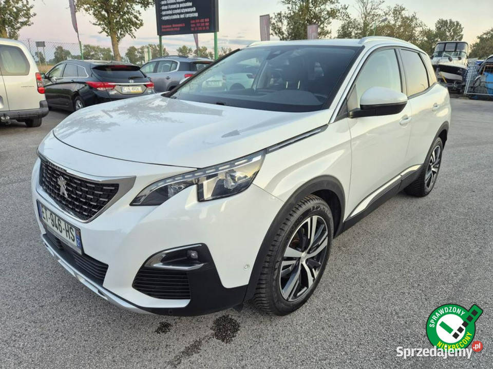 Peugeot 3008 15HDI 130 Biała Perła II 2016 Rok produkcji 2017 Gniewkowo
