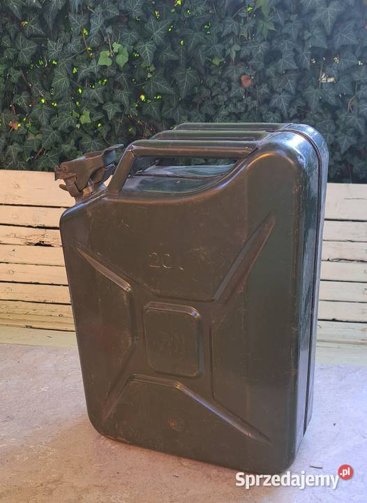 metalowy kanister na benzynę ropę i in paliwo Warszawa