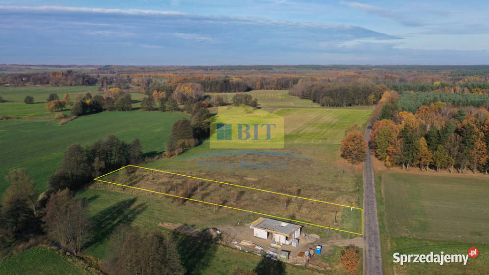 Działka 3001m2 z pozwoleniem na budowę Suliszewo
