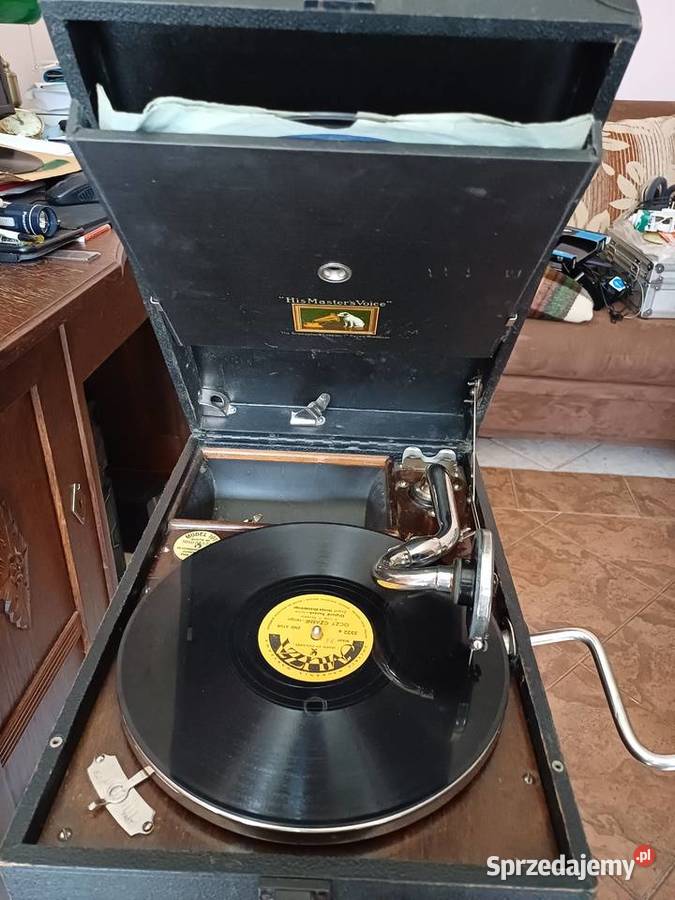 VINTAGE HIS MASTERS VOICE HMV 101 GRAMOFON Piaseczno