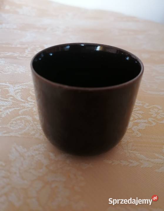 Naczynie ceramiczne wys7 szer75Ciemny brąz