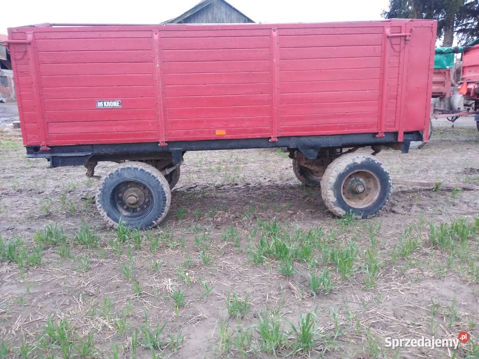 przyczepa z rozrzutnika warmińsko-mazurskie Chojnik