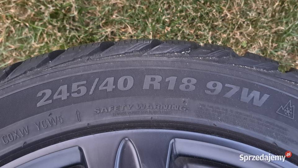 Koła zimowe Mercedes Audi VW 24540 R18 5x112 Pyrzyce