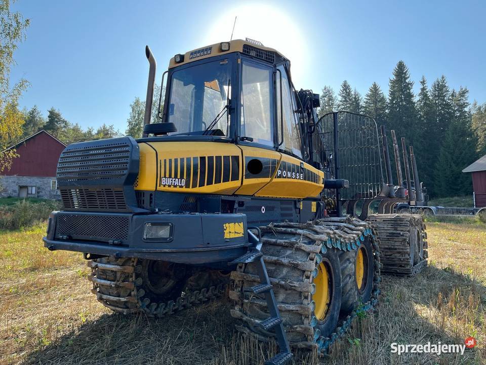 Forwarder Ponsse Buffalo 2011 gotowy do pracy Trzebielino
