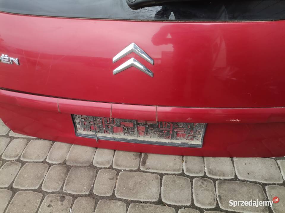 CITROEN C4 GRAND PICASSO I KLAPA BAGAŻNIKA TYŁ sprzedam
