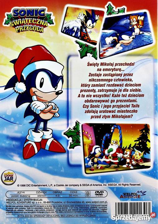 SONIC ŚWIĄTECZNA PRZYGODA Filmy Kalisz