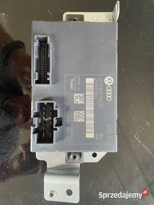 Sterownik Pamięci Foteli 4F0 8E0 Moduł Komfortu Kijewo Królewskie