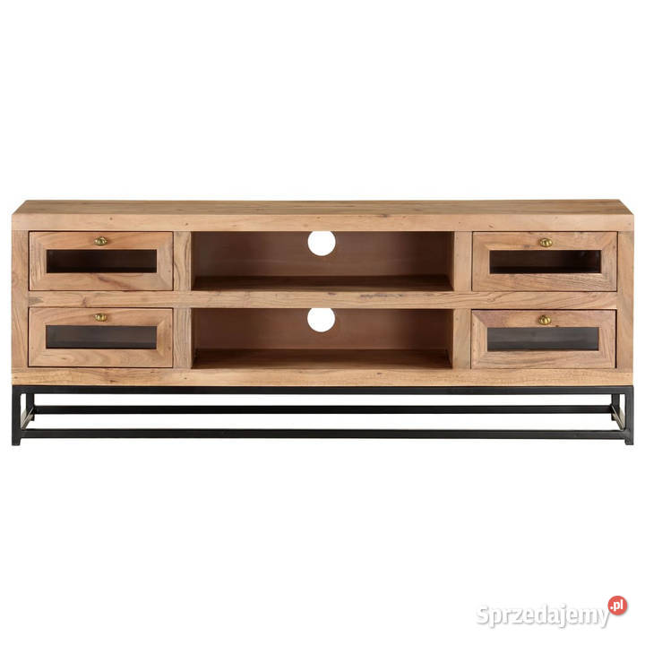 Szafka pod telewizor 110x30x40 lite drewno mazowieckie Warszawa sprzedam