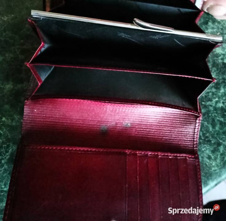 Portfel damski skórzany portmonetka Tarnobrzeg