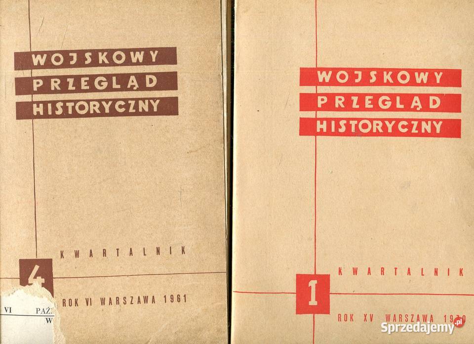 WPH XV 1 52 1970 WPH VI 4 21 1961 Szczecin