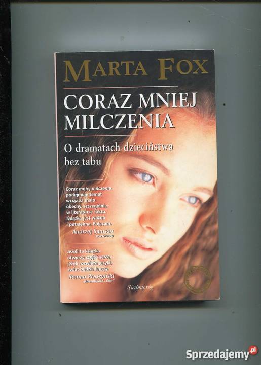 Coraz mniej milczenia O dramatach dzieciństwa Kultura i Rozrywka zachodniopomorskie Szczecin sprzedam