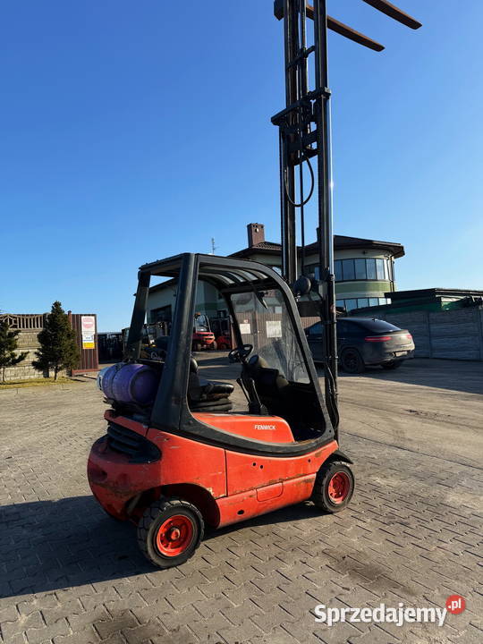 wózek widłowy LINDE H16T02 1600 Triplex 460m łódzkie Działoszyn