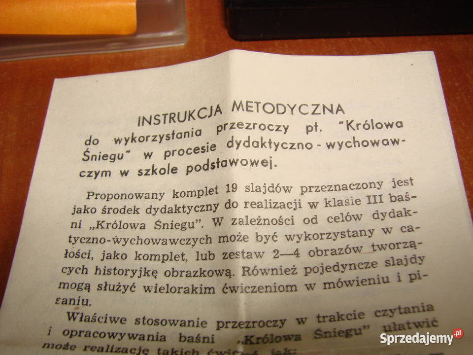 Królowa Śniegu baśń na przeźroczach Kolekcje Pruszcz Gdański
