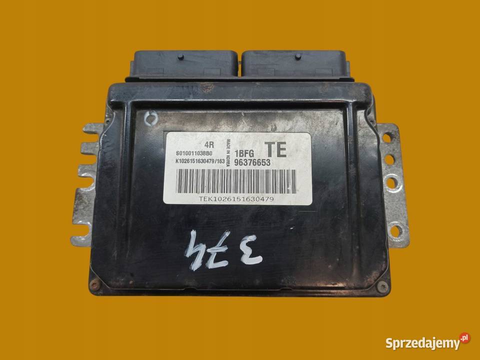 STEROWNIK SILNIKA 96376653 Chevrolet Aveo I sprzedam