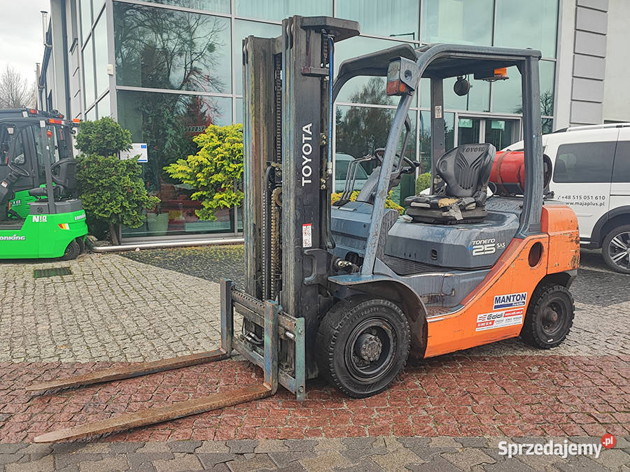 Wózek widłowy Toyota 028FGF25 25 tony triplex 47 Wózki widłowe małopolskie