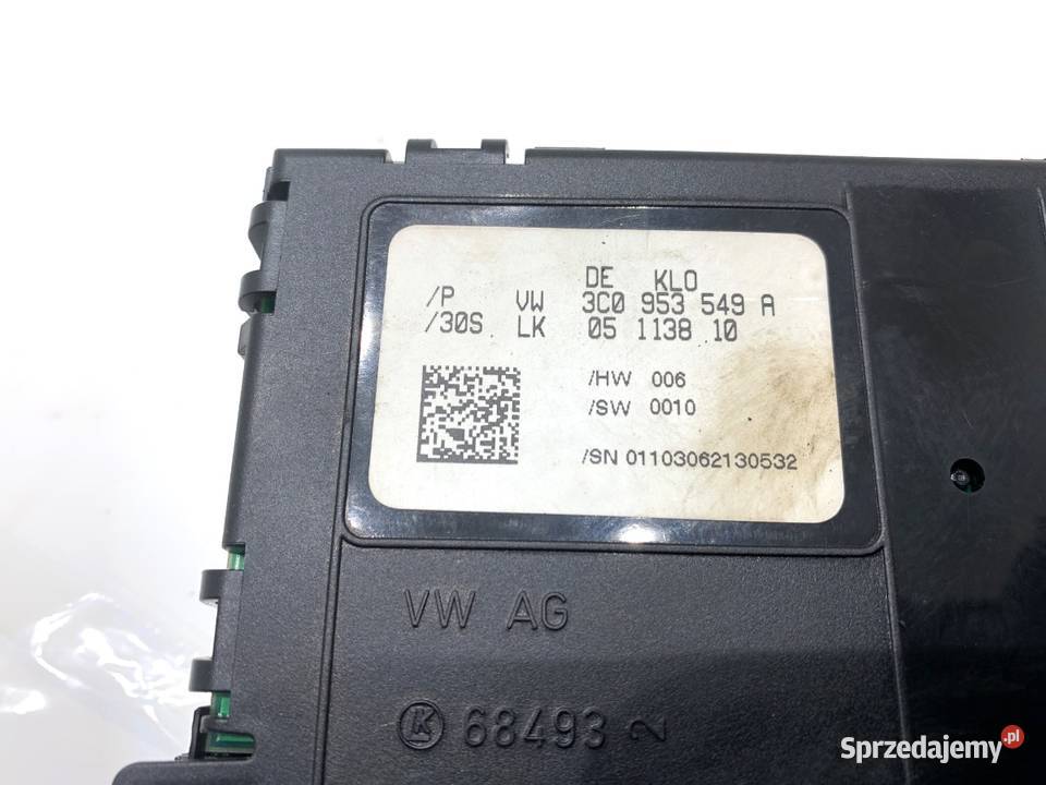 CZUJNIK KĄTA SKRĘTU VW PASSAT B6 3C0953549A 0510