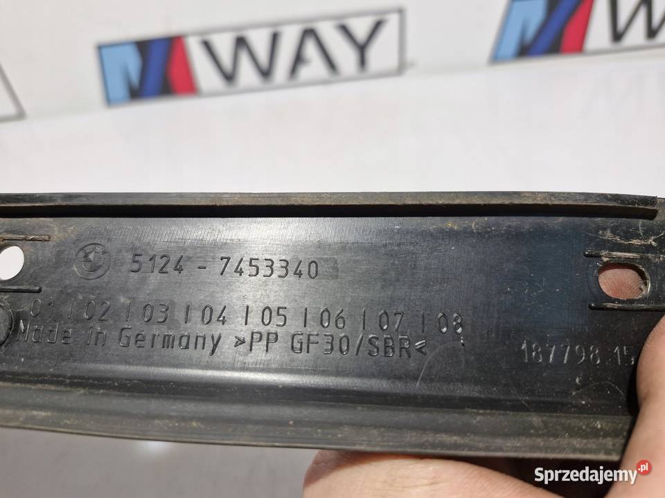 BMW 1 F20 F21 LCI LIFT OSŁONA RYNIENKI osobowe