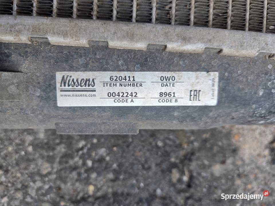 Chłodnica wody klimatyzacji Ford Mondeo 18 MK3 mazowieckie Łagów sprzedam