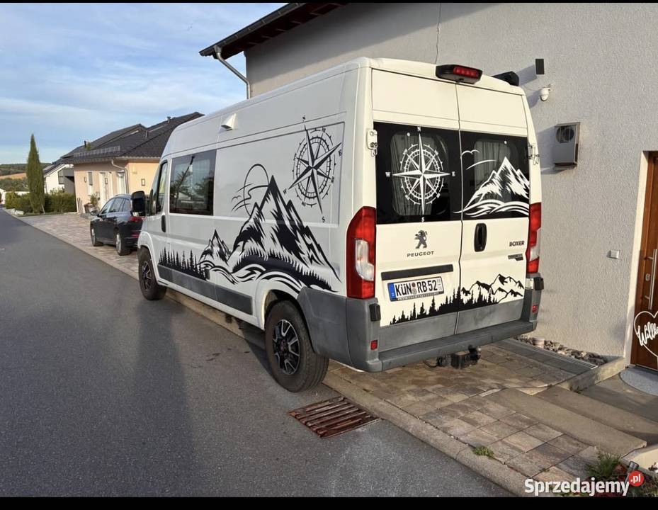 Campervan peugeot boxer sprzedam