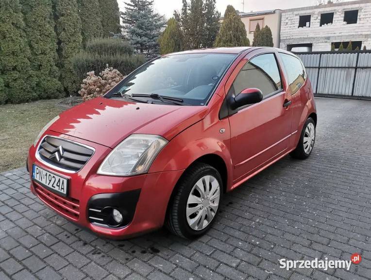 Citroen C2 2009r 14 90 AUTOMAT LPG Polski salon Rok produkcji 2009 Poznań