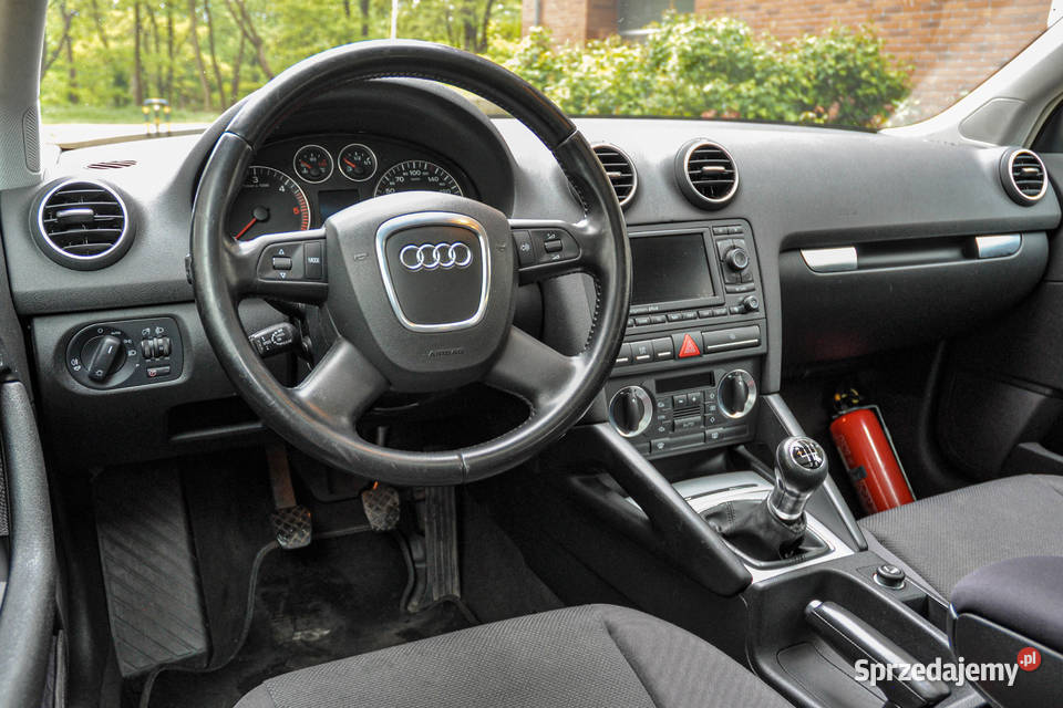 Audi A3 19TDI 2007 r Bezwypadkowy Panorama Rok produkcji 2007 dolnośląskie Wrocław