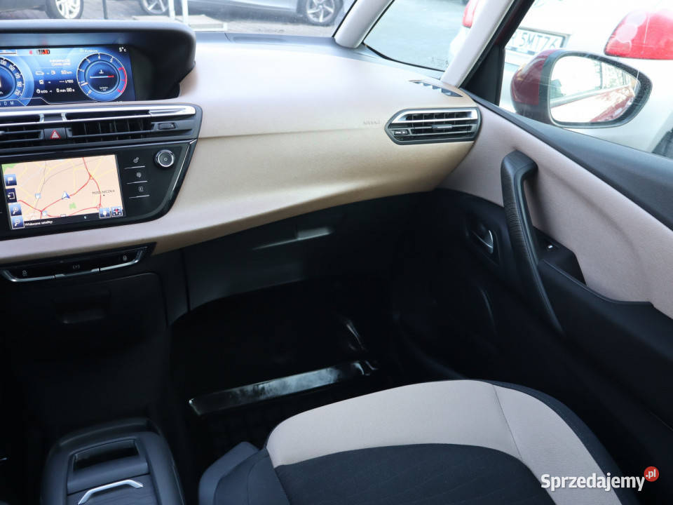 Citroen C4 Grand Picasso 16 THP czerwony śląskie Katowice