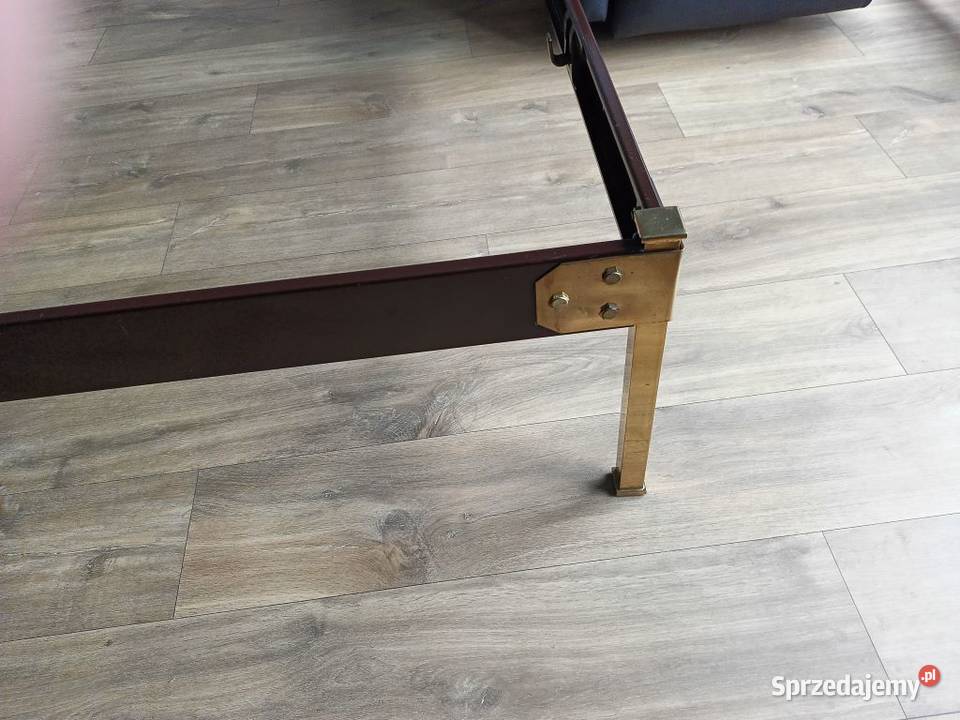 Włoskie łóżko z lat 60tychMosiądz Dobroń