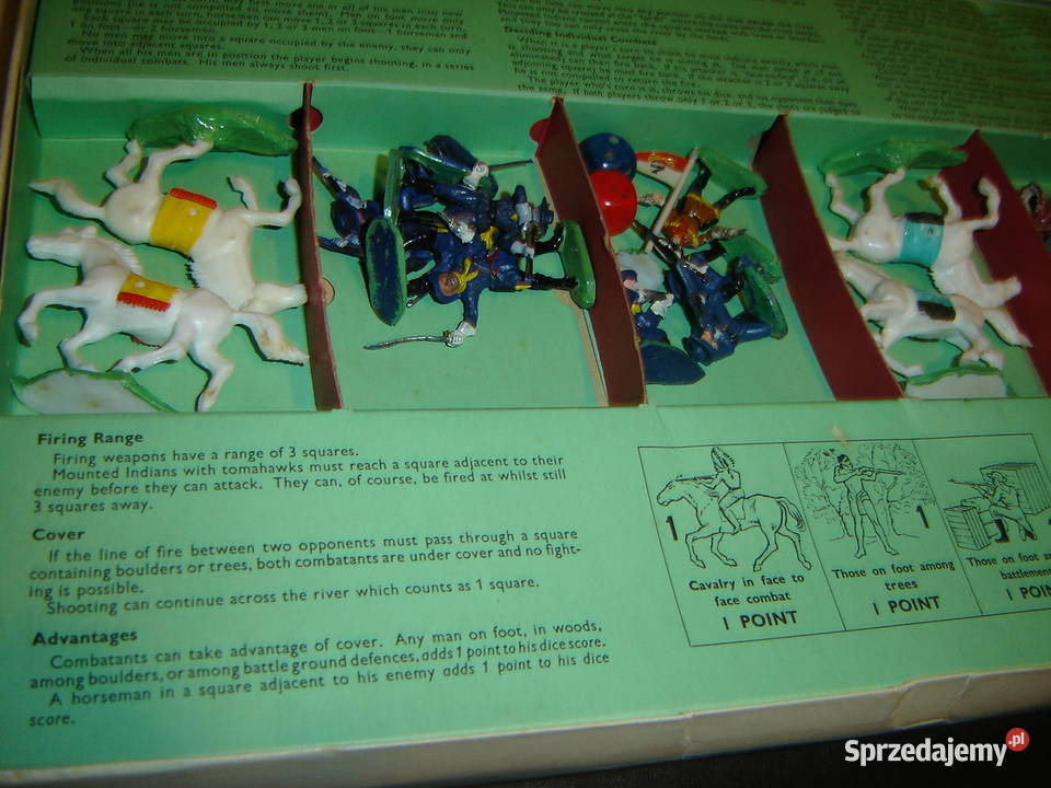 Bitwa Little Big Horn Waddingtons 1964 Nowy Sącz sprzedam