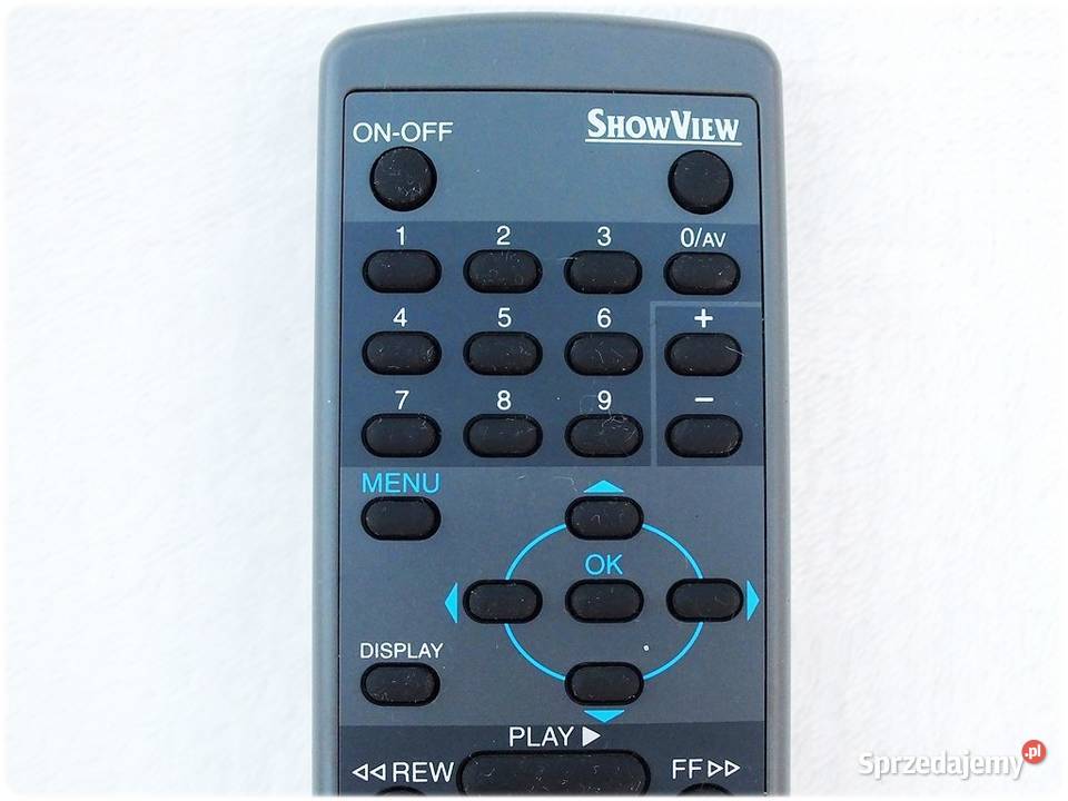 Pilot NOKIA RC344 ShowView do magnetowidów VHS Żary
