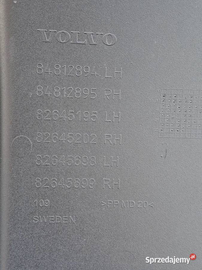 VOLVO FH4 FH5 BŁOTNIK KOŁO PRAWY ZAKABINOWY Bieleń sprzedam