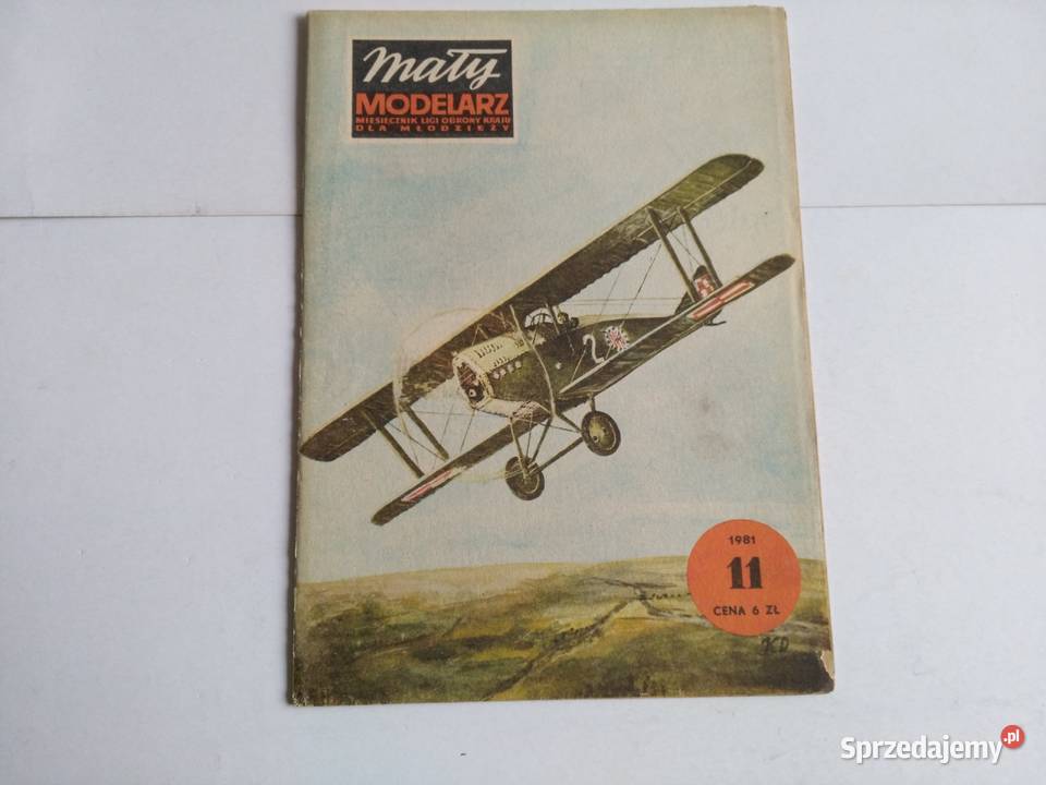 Mały Modelarz 111981 Samolot myśliwski Ansaldo Dąbrowa Górnicza sprzedam