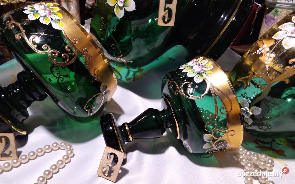 Bohemia CzehoSlovakia zestaw owocarek Poznań