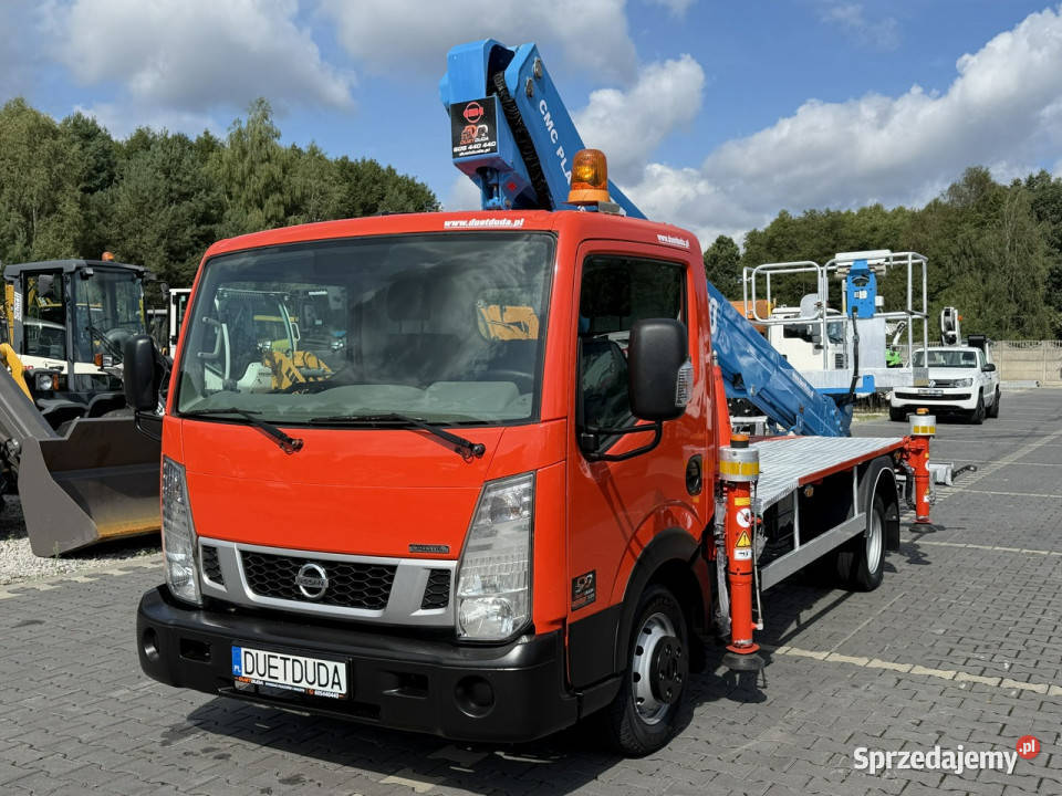 Nissan Cabstar Podnośnik Koszowy 25m CMC PLA 250 Nissan Widełki sprzedam