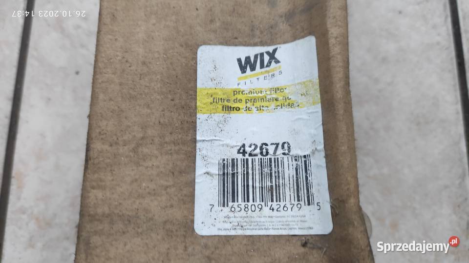 FILTR POWIETRZA WIX 42679 Koronowo