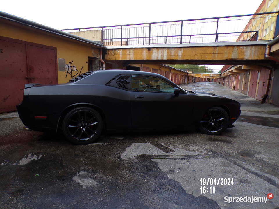 Dodge Challenger Czarny Mat Hemi 57 Lublin nieuszkodzony lubelskie